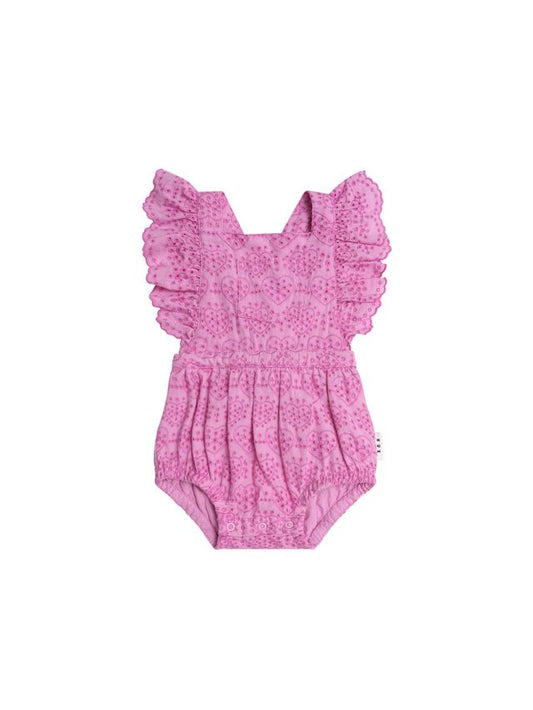 Frilly Broderie Playsuit