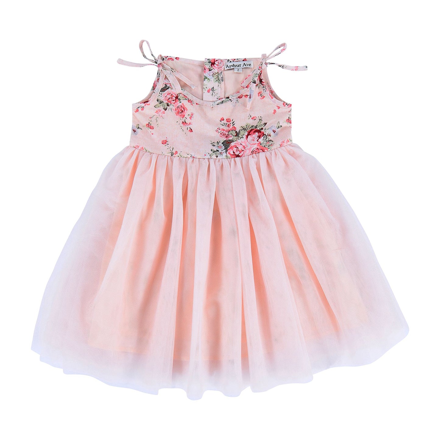 Rose Tulle Dress