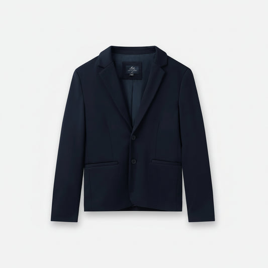 The Roxbury Comfort Blazer - Dark Navy