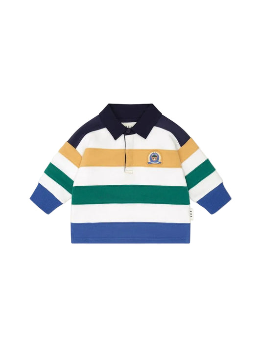 Colour Block Panelled Rugby