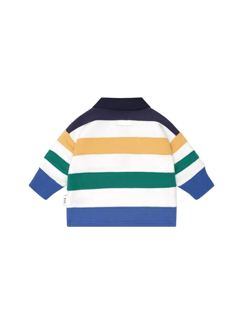 Colour Block Panelled Rugby