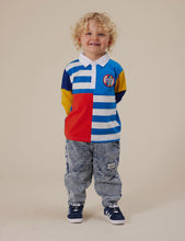 Load image into Gallery viewer, Myles Colour Block Rugby Polo
