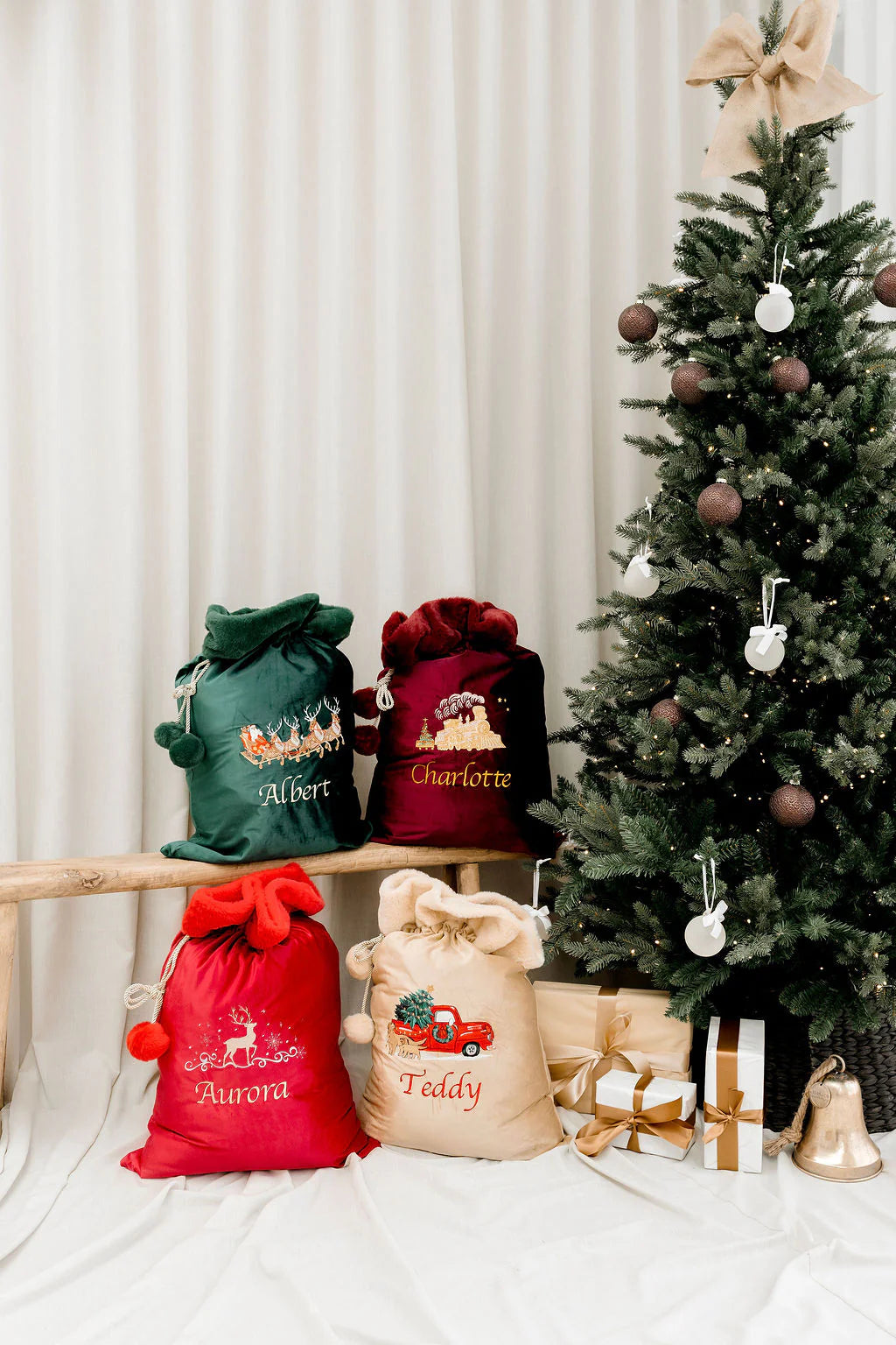 Deluxe Emboidered Santa Sack