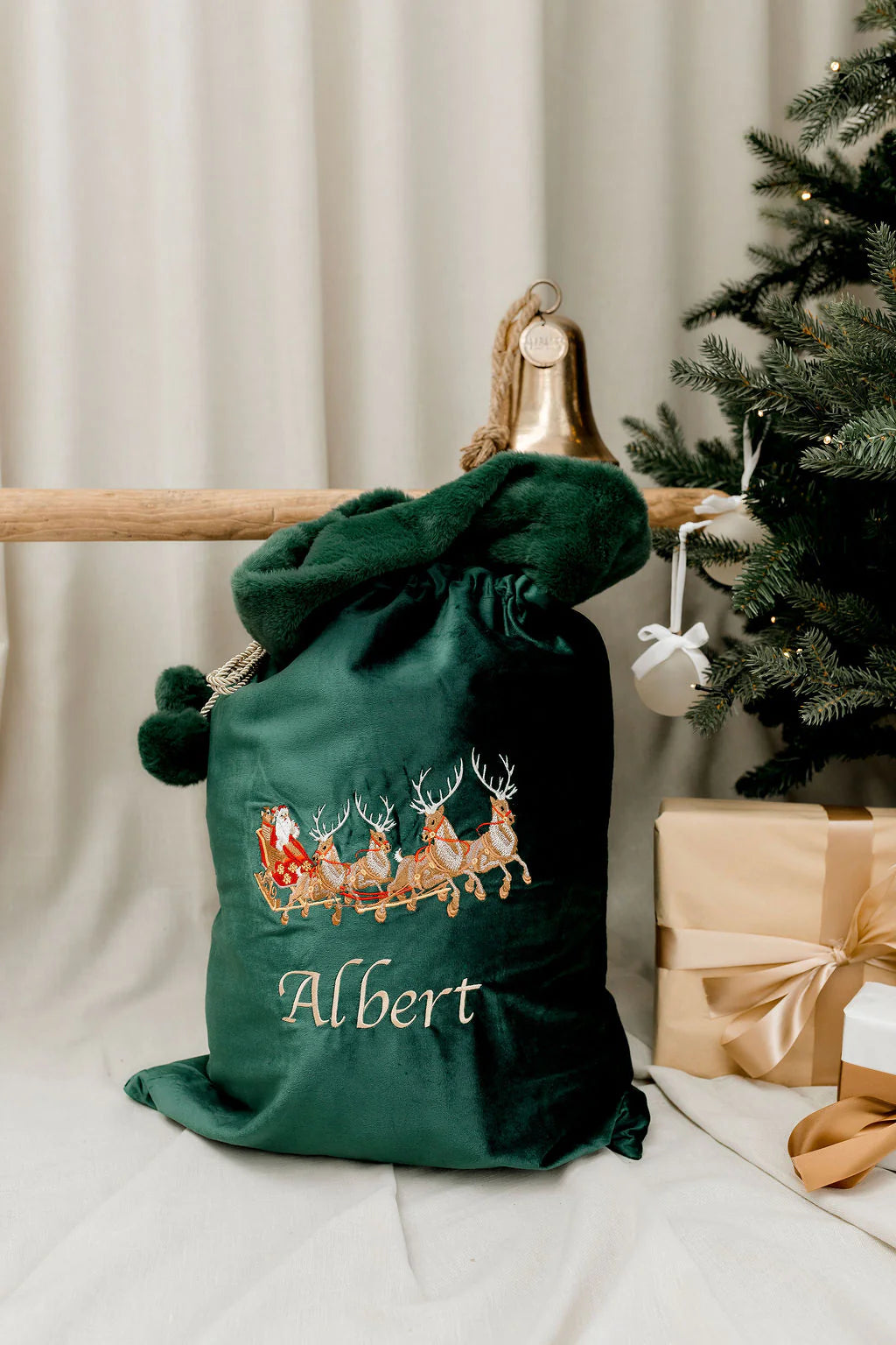 Deluxe Emboidered Santa Sack