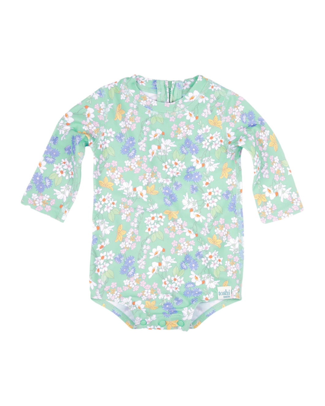 Swim Baby Onesie L/S Classic - Sea Blossom