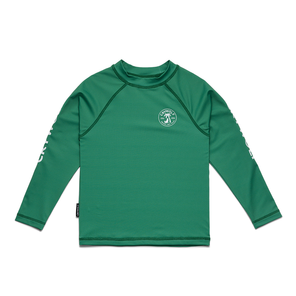 Long Sleeve Rash Vest - Sea Green