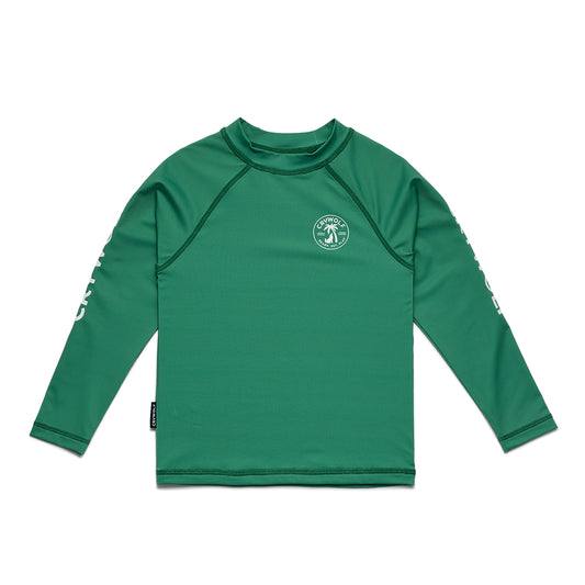 Long Sleeve Rash Vest - Sea Green