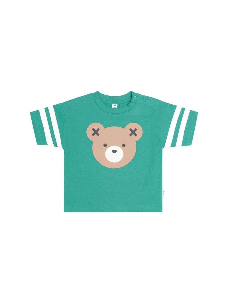Huxbear Sporty Stripe Slouchy Tee