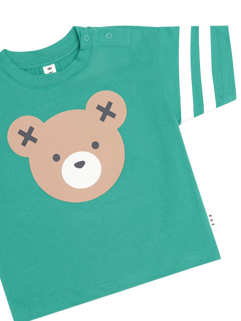 Huxbear Sporty Stripe Slouchy Tee