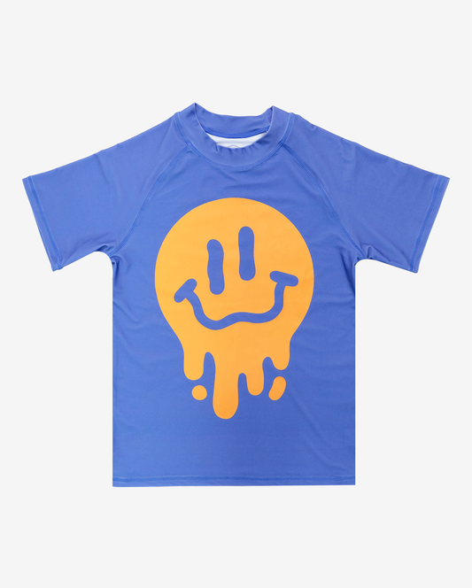 Smiley Short Sleeve Rash Shirt