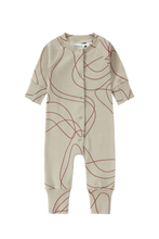 Load image into Gallery viewer, Snapsuit L/S - Ripple/Ember
