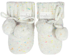 Load image into Gallery viewer, Organic Booties - Marley Snowflake

