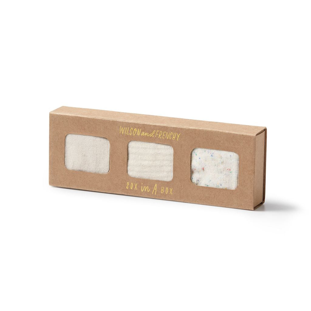 Organic 3 Pack Baby Socks
