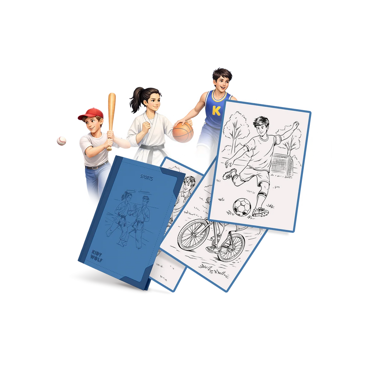 Refill Kidydraw Pad 8+