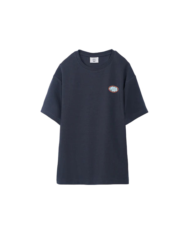 The Stacked Tee - Slate/Mint