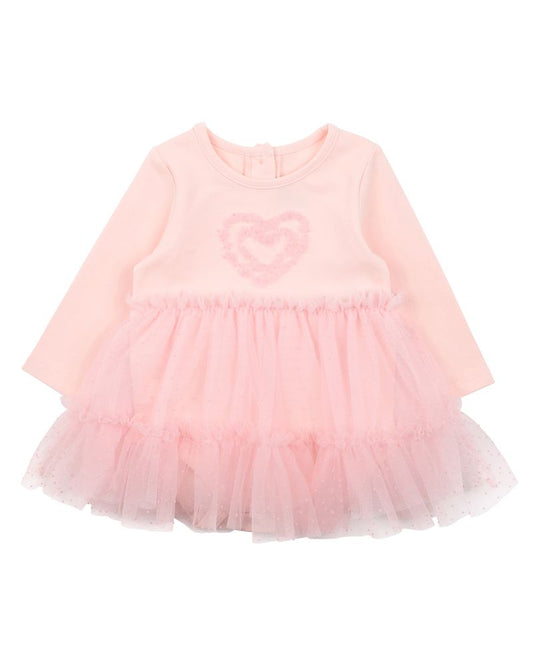 Starlette Heart Tutu Overlay Dress