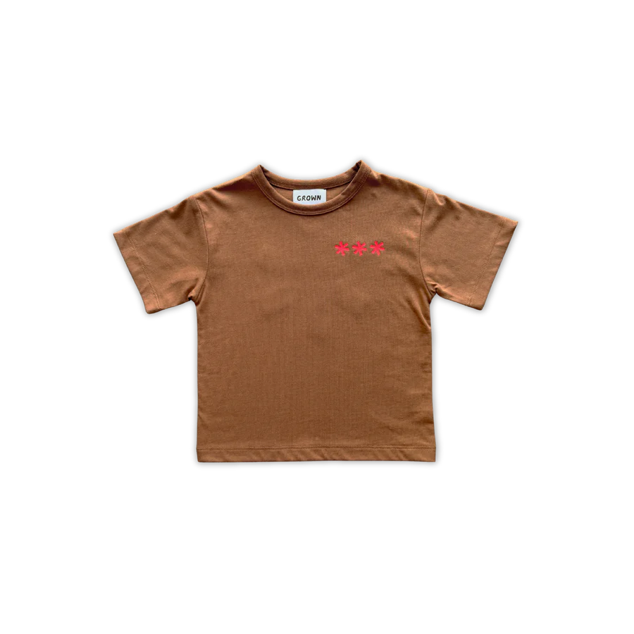 Organic Starlight Tee - Dark Earth