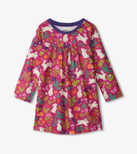 Load image into Gallery viewer, Story Book Bunnies Longsleeve Nightdress
