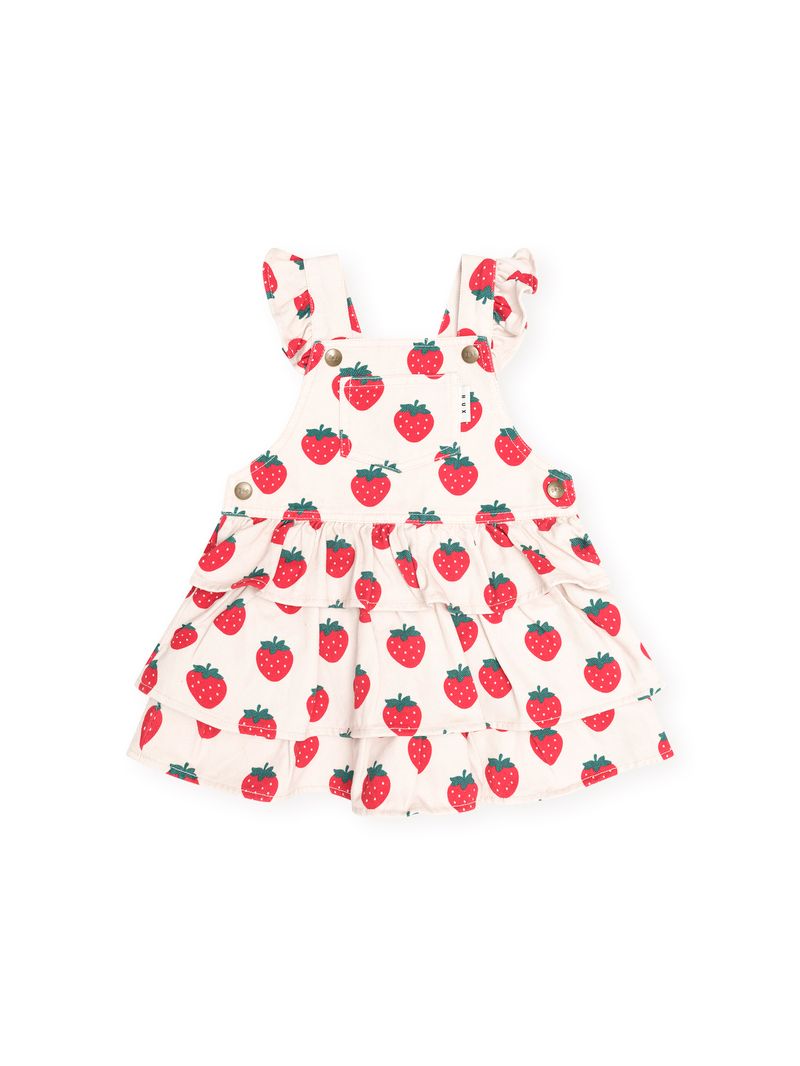 Strawberry Tiered Pinafore