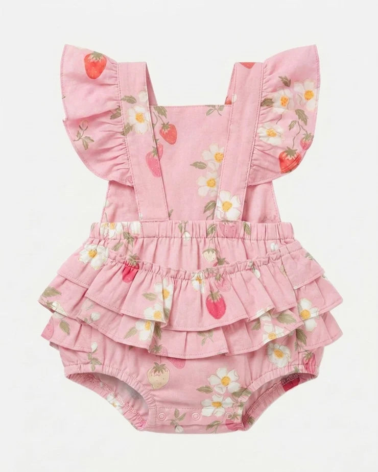 Baby Romper Strawberry Fields - Blossom