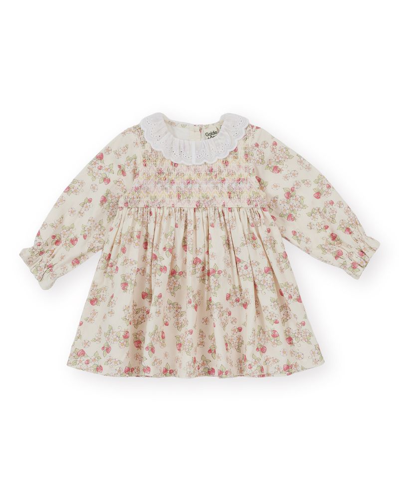 Strawberry Fields Smock Dress