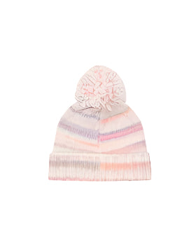 Rainbow Stripe Knit Beanie