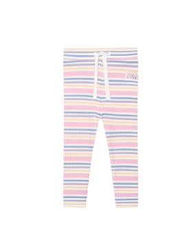 Rainbow Stripe Rib Legging