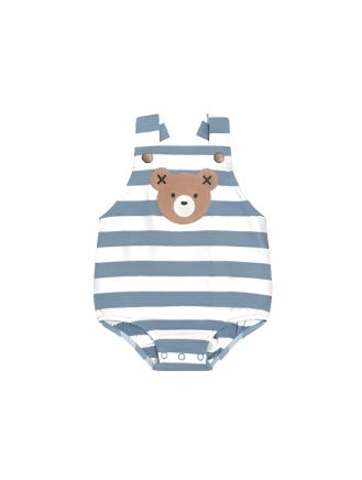 Huxbear Stripe Onesie
