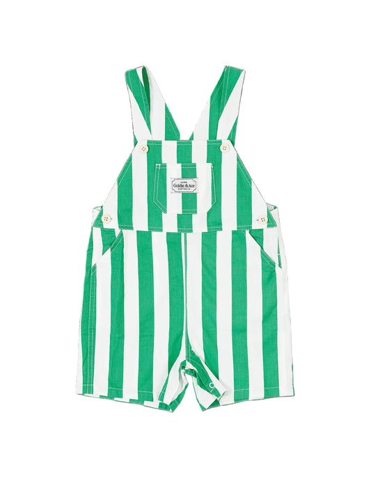 Happy Stripe Button Burton Overall