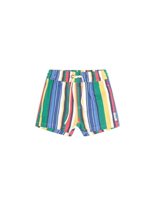Variegated Stripe Drawcord Short