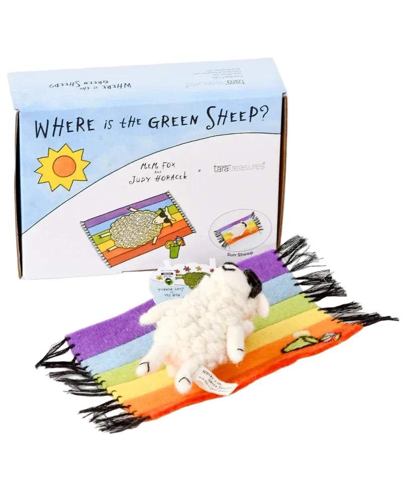 Where Is The Green Sheep? - Sun Sheep Play Set