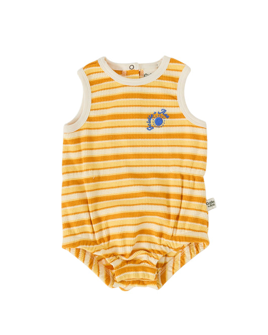 Sunshine Stripe Bubble Romper