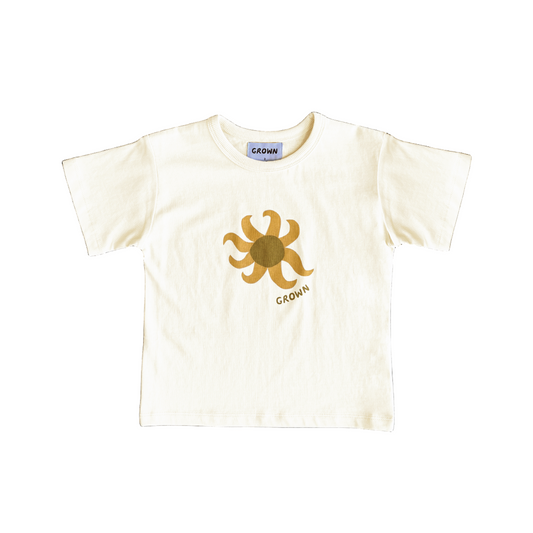 Organic Sunny Tee - Milk
