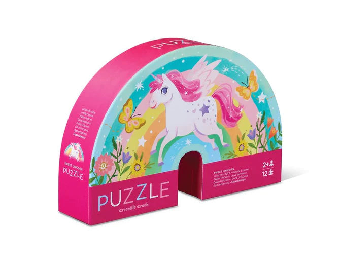 Mini Puzzle - Sweet Unicorn (12pc)