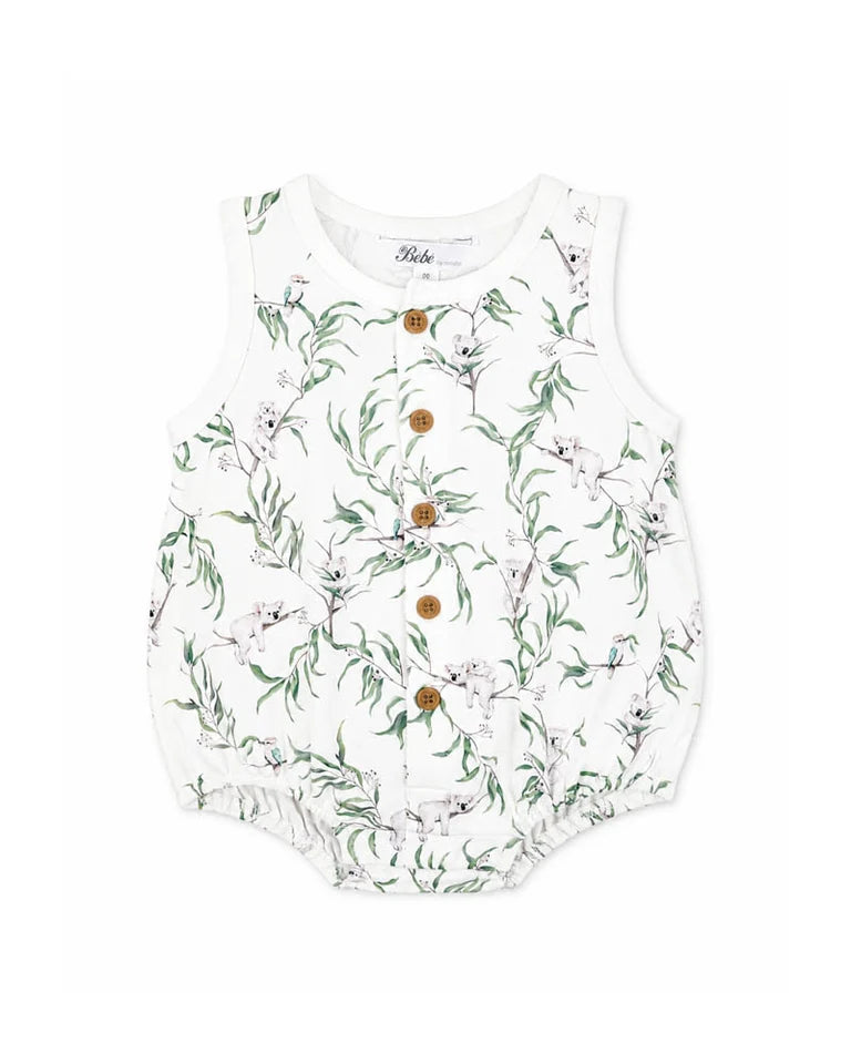 Taylor Organic Button Front Bodysuit