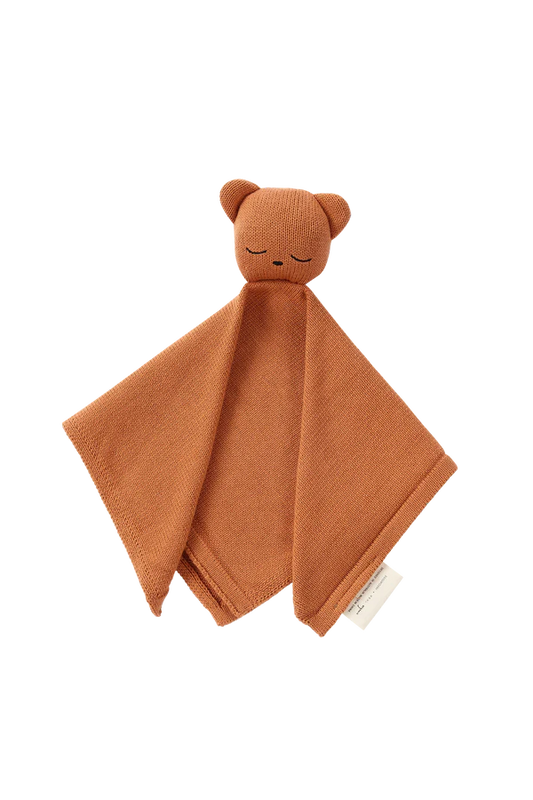 Organic Knit Cuddle Blanket - Teddy