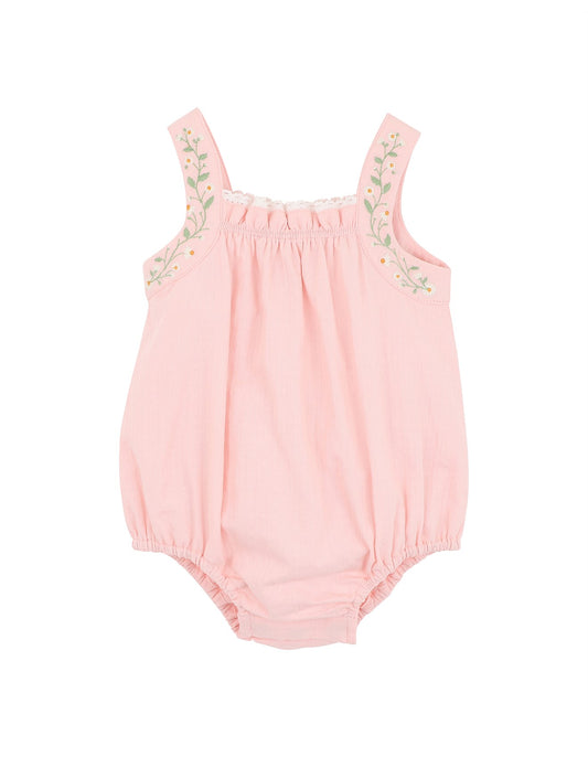 Tess Embroidered Strap Bodysuit