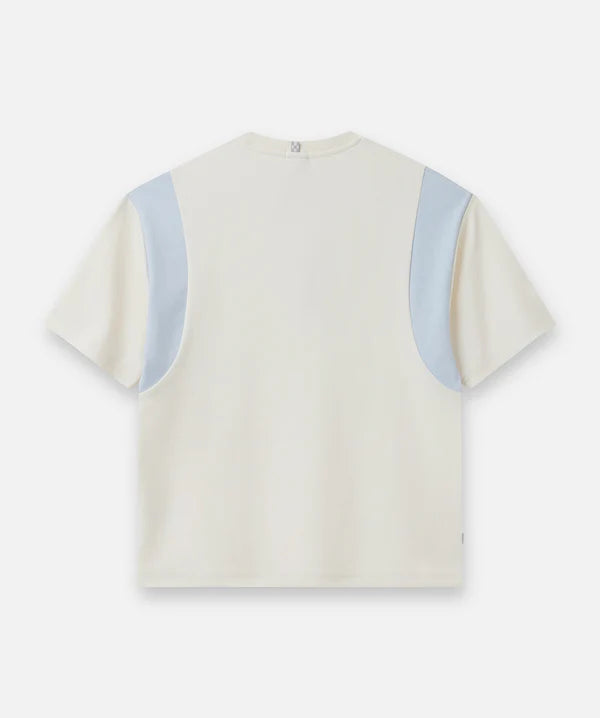The Pier Embossed Tee - Cream
