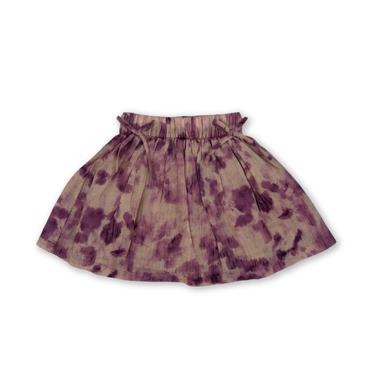Tie Dye Skirt - Plum