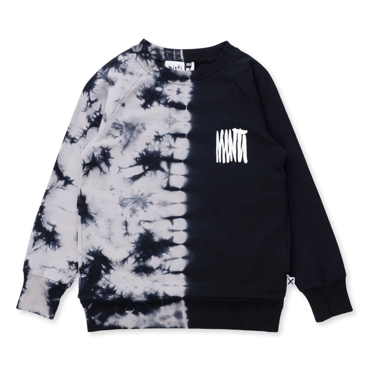 Duo Tie Dye Crew - Black