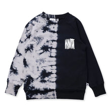 Load image into Gallery viewer, Duo Tie Dye Crew - Black
