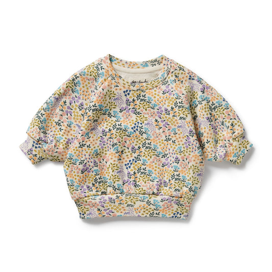 Tiny Bloom Organic Terry Sweat