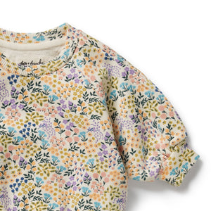 Tiny Bloom Organic Terry Sweat