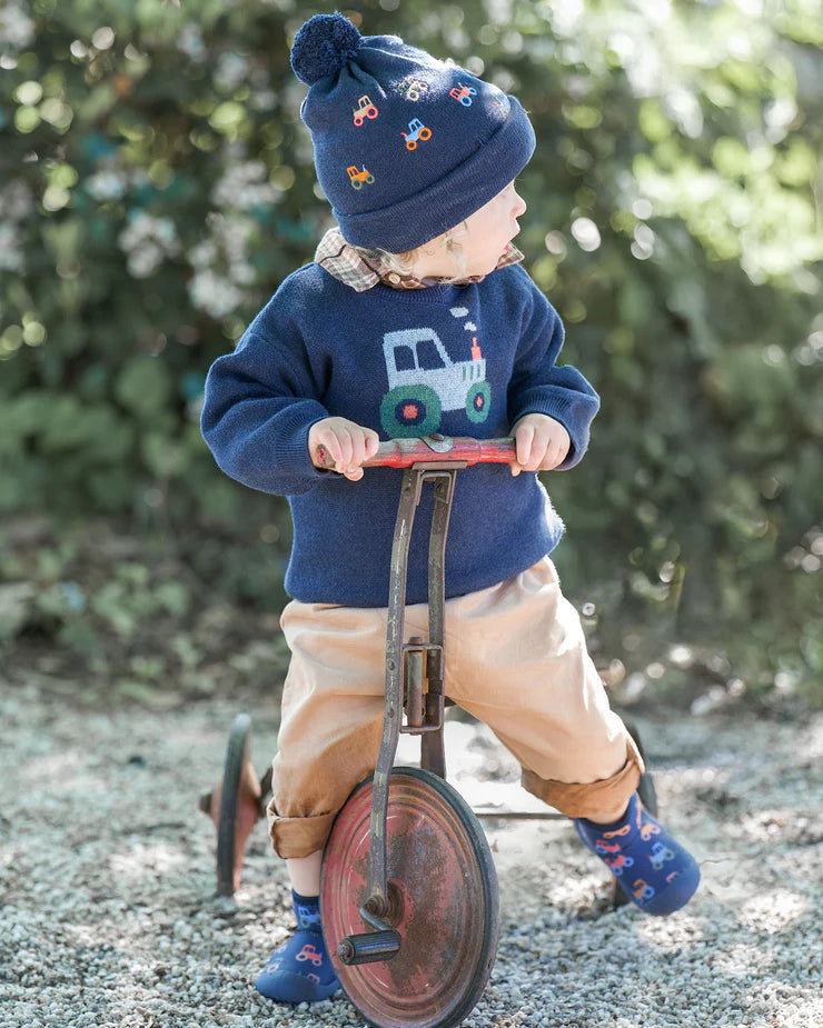 Organic Beanie Mystical - Tiny Tractors