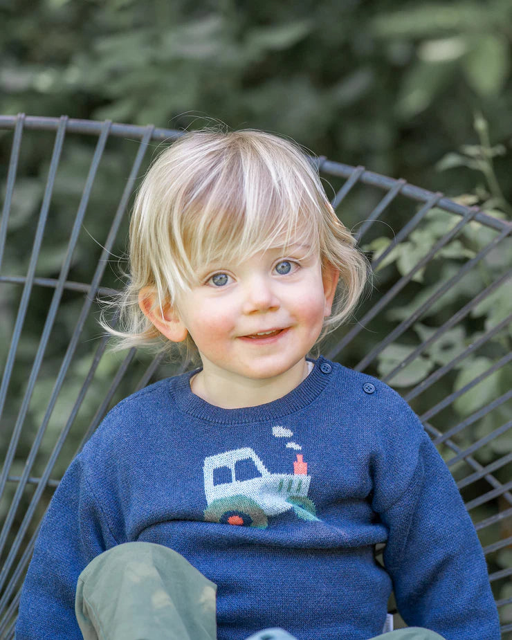 Organic Pullover Mystical - Tiny Tractors