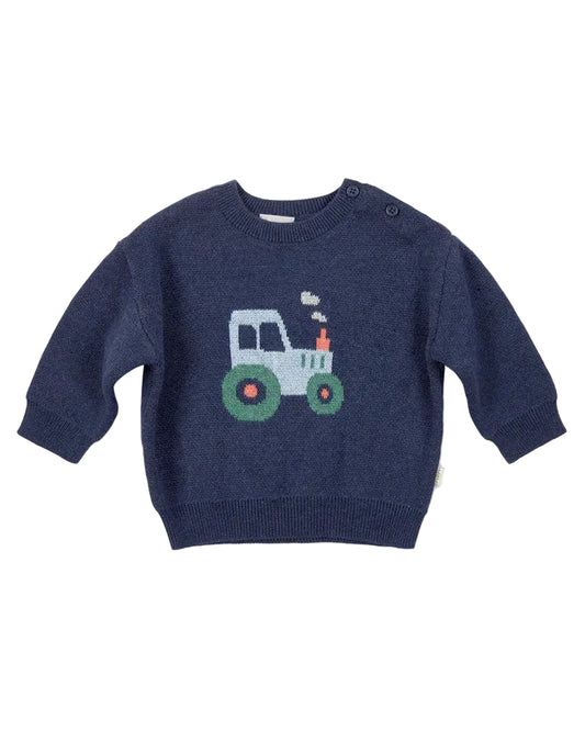 Organic Pullover Mystical - Tiny Tractors