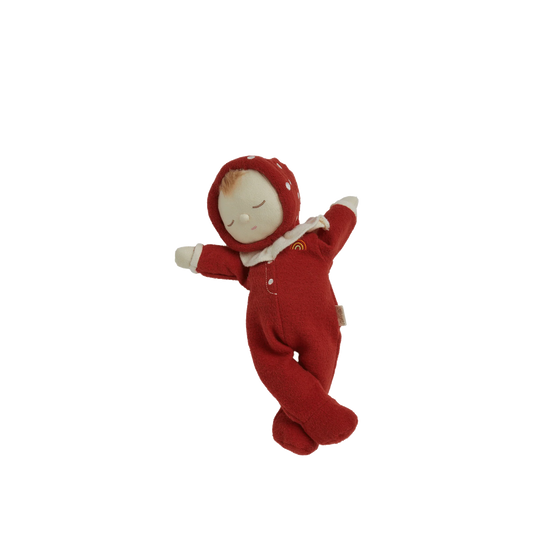 Dozy Dinkum Toadstool Moppet - Red