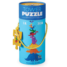 Load image into Gallery viewer, Tower Puzzle - Dinosaur (30pc)
