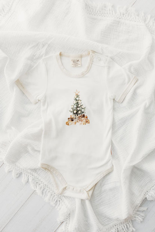Eggnog Bodysuit - Glistening Tree