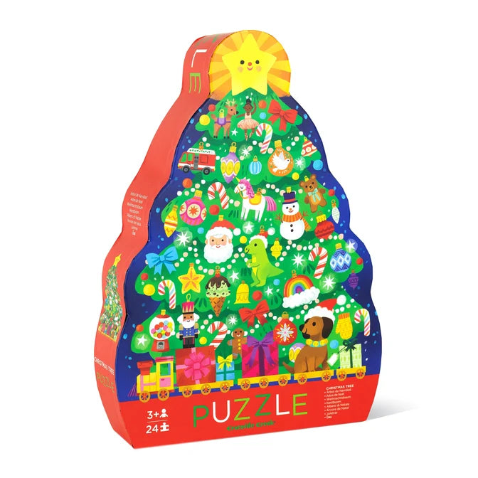 Classic Floor Puzzle - Christmas Tree (24pc)